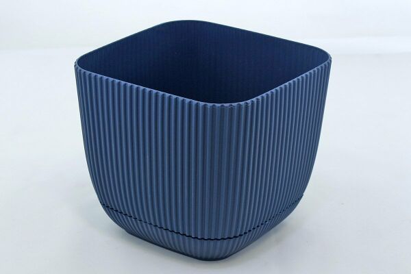 Mercan Kare Saksı No:4 Gece Mavisi