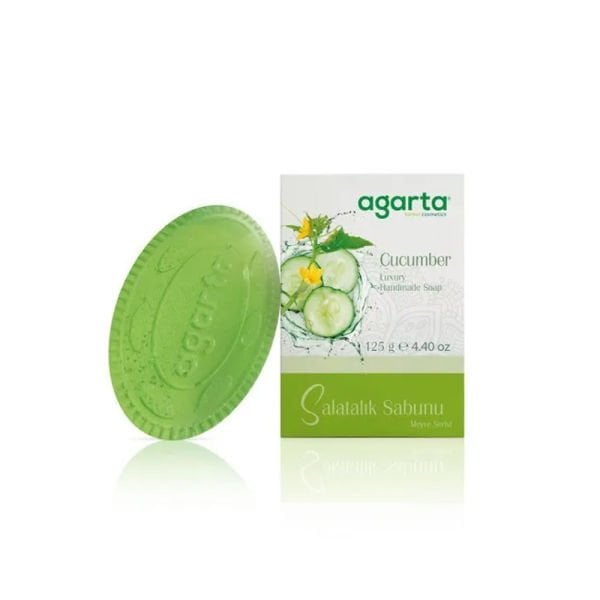 Agarta Doğal Çiçek Bahçe Sabunu Salatalık 125 g