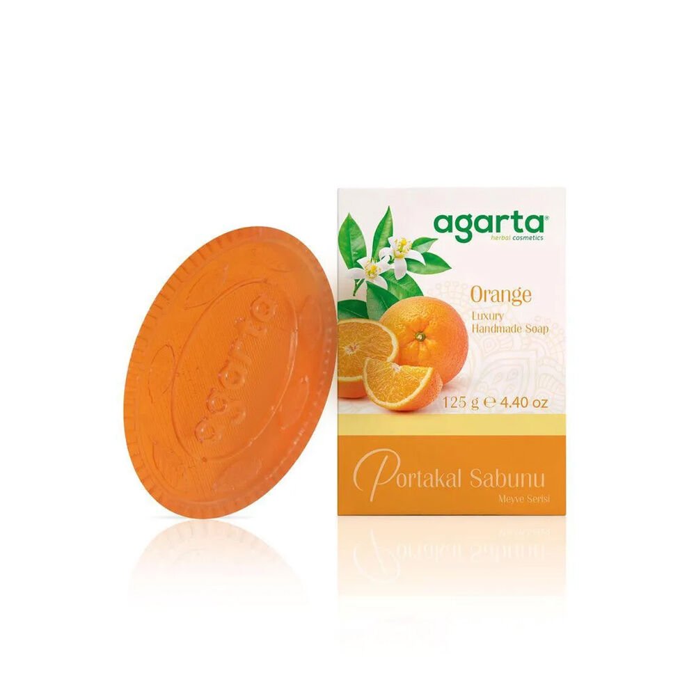 Agarta Doğal Çiçek Bahçe Sabunu Portakal 125 g
