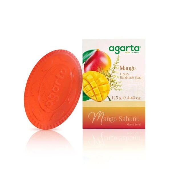 Agarta Doğal Çiçek Bahçe Sabunu Mango 125 g