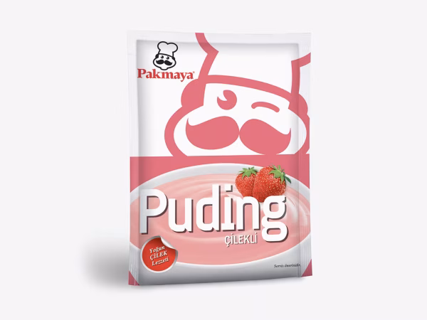 Pakmaya Çilekli Puding 125gr