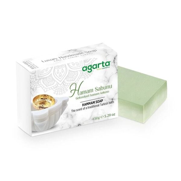 Agarta Doğal El Yapımı Güzellik Sabunu Hamam 150g