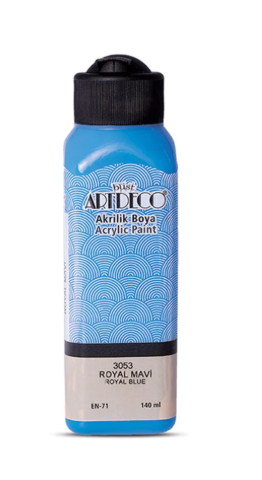 Artdeco Akrilik Boya 140ml Royal Mavi