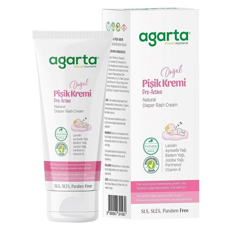 Agarta Doğal Pişik Kremi 100ml