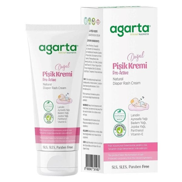 Agarta Doğal Pişik Kremi 100ml
