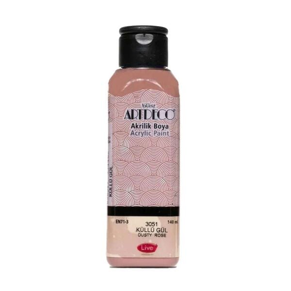 Artdeco Akrilik Boya 140ml Küllü Gül