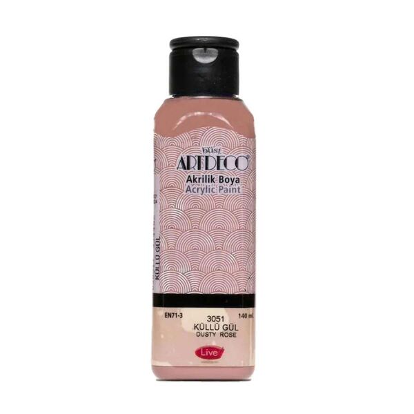 Artdeco Akrilik Boya 140ml Küllü Gül