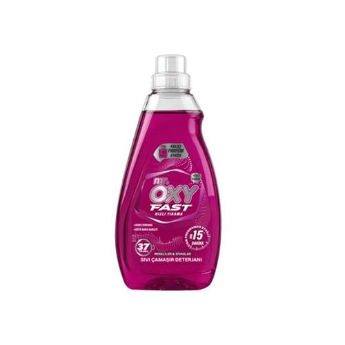Mr Oxy Sıvı Çamaşır Deterjanı Renkli&Siyah 1480ml