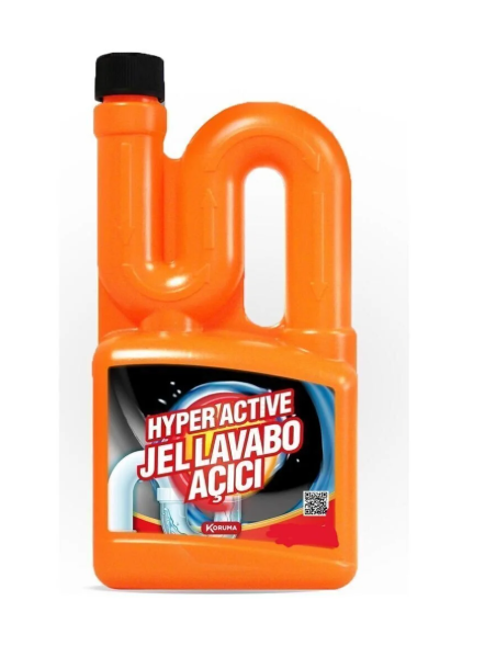 Hyper Active Lavabo Açıcı Jel 560ml