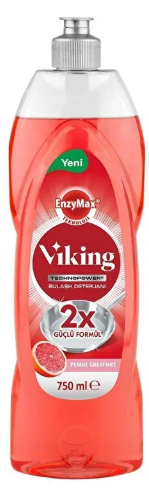 Viking Sıvı Bulaşık Deterjanı Pembe Greyfurt 750ML
