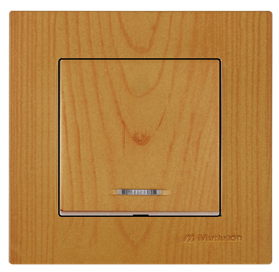 Mutlusan Rita Meşe Işıklı Anahtar