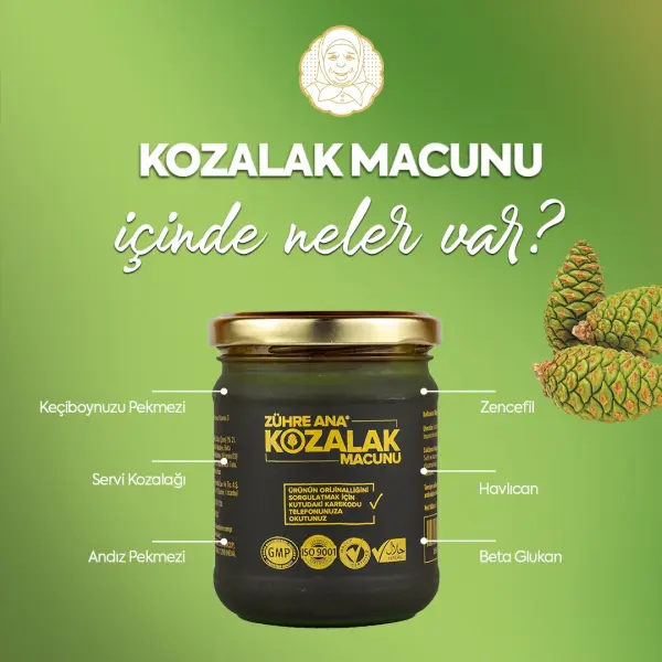 Zühre Ana Kozalak Macunu 240 gr