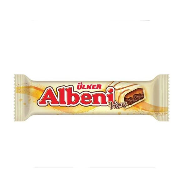 Ülker Albeni Beyaz Çik.Kapl.Bar 36g
