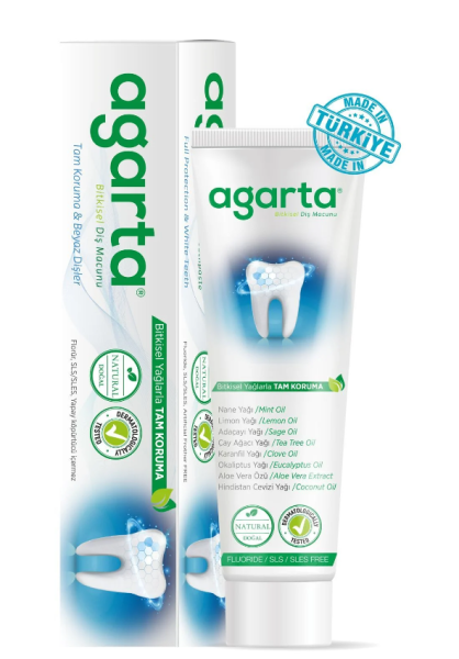 Agarta Doğal Diş Macunu Bitki Özlü 100ml
