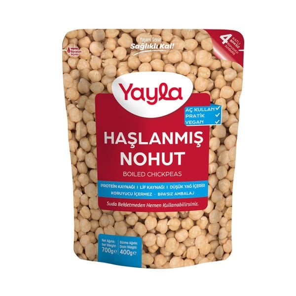 Yayla Hazır Haşlanmış Nohut 700gr