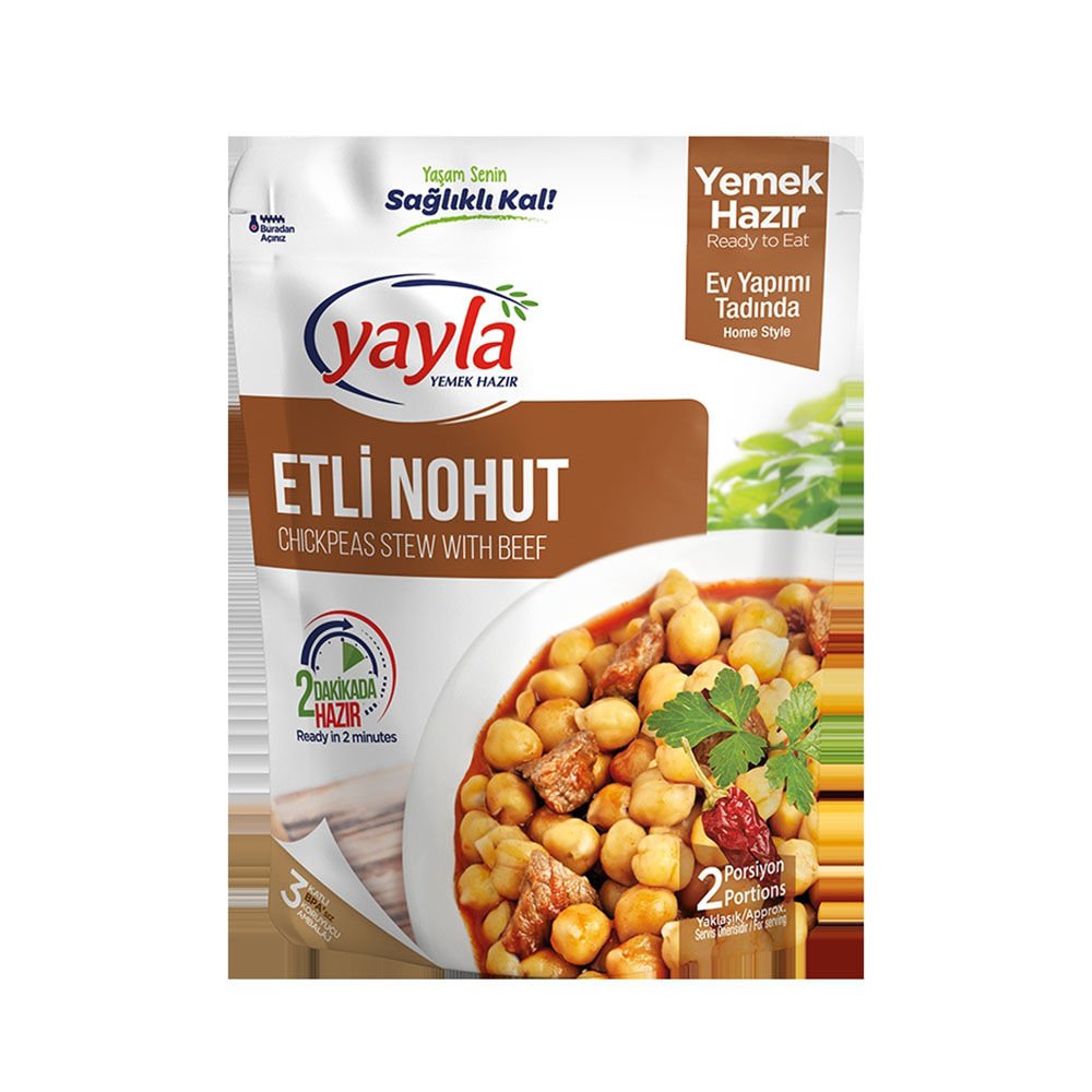 Yayla Hazır Etli Nohut Yemeği 250gr