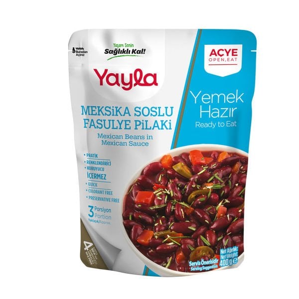 Yayla Hazır Meksika Soslu Pilaki 400gr