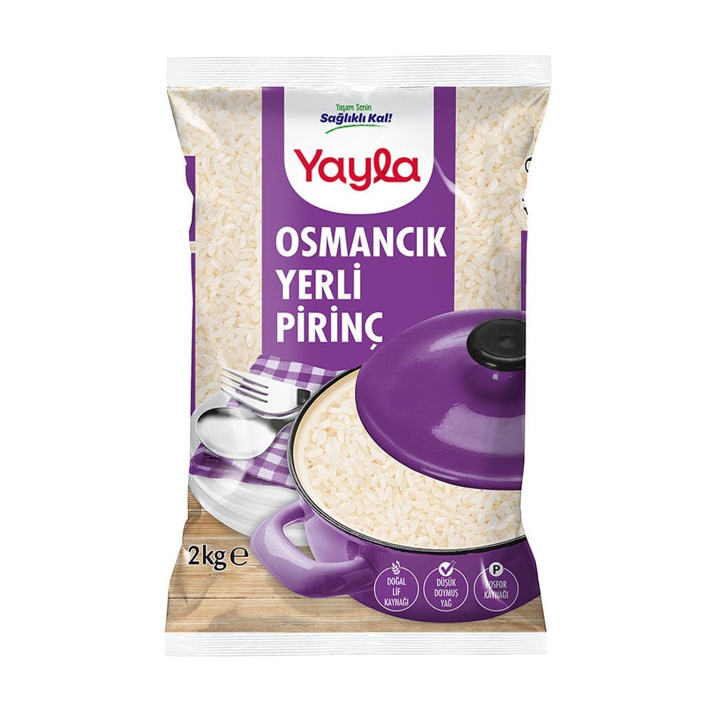 Yayla Osmancık Pirinç 2kg