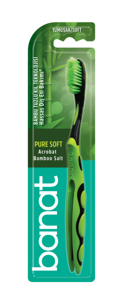 Banat Diş Fırçası Acrobat Bamboo Salt