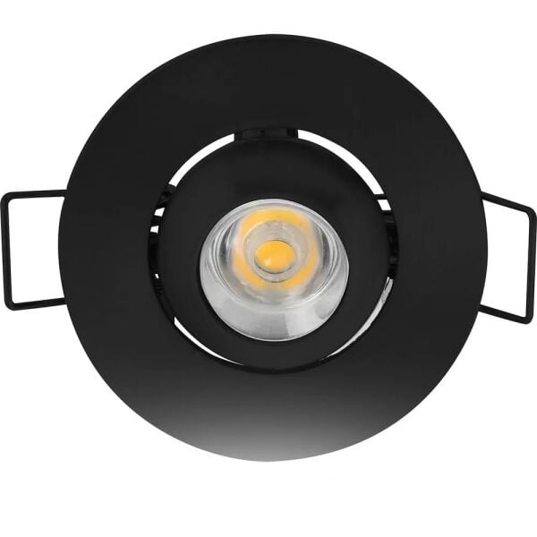 Horoz Fiona Power LEd 1w Siyah Armatür 6400k