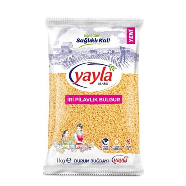 Yayla İri Pilavlık Bulgur 1kg