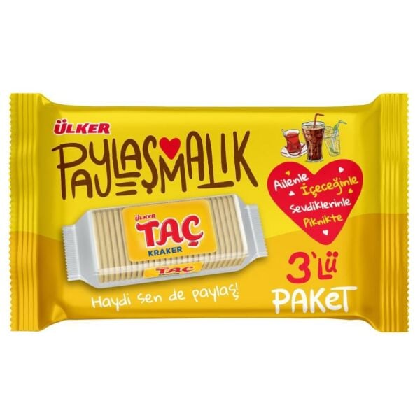 Ülker Taç Kraker 3x76g