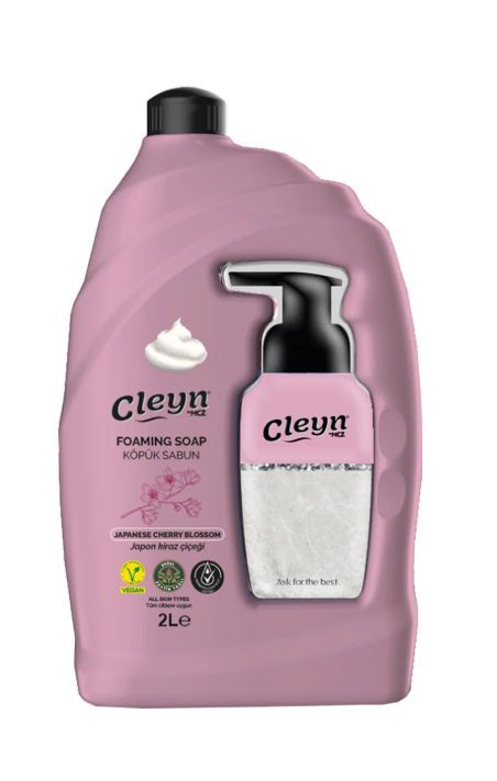 Cleyn Köpük Sabun Kiraz Çiçeği 2 Litre