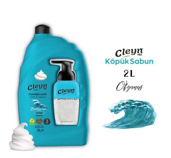 Cleyn Köpük Sabun Okyanus 2 Litre