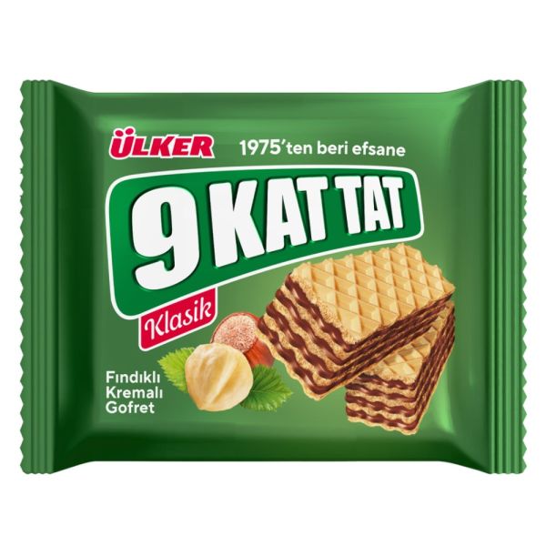 Ülker 9 Kat Tat Fındıklı Gofret 39gr