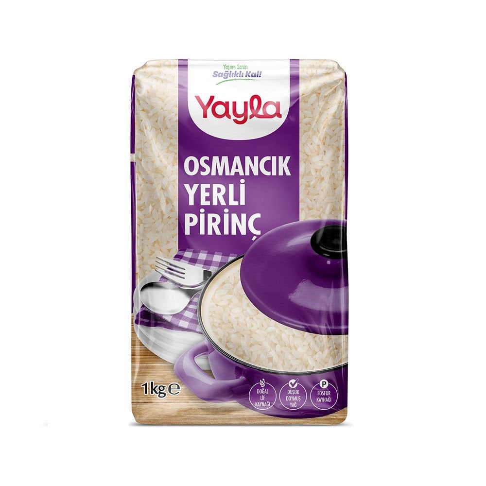Yayla Osmancık Pirinç 1kg