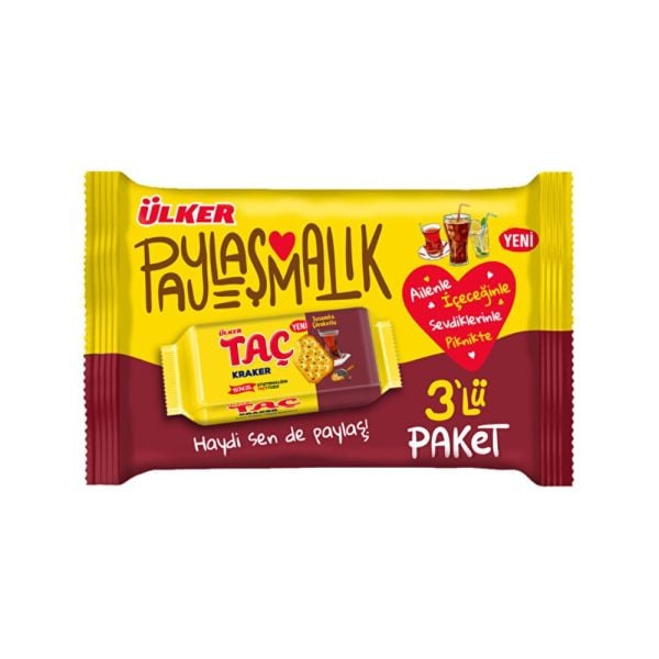 Ülker Taç Kraker Susamlı ve Çörek Otlu 228gr