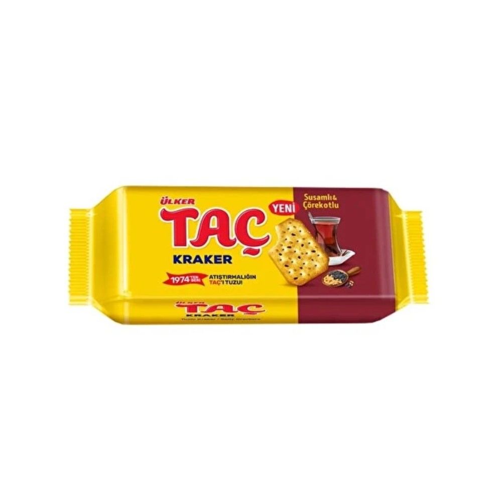 Ülker Taç Kraker Susamlı Çörekotlu 76g