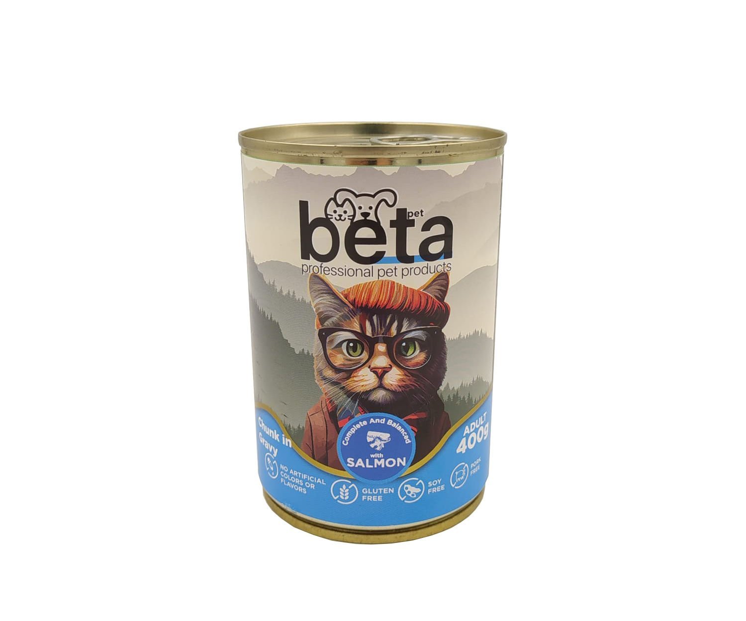 Beta Kedi Kons. Somonlu 400gr