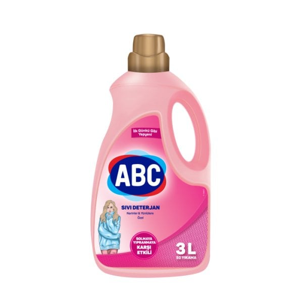 ABC Sıvı Çamaşır Deterjanı Narinler 3 Litre