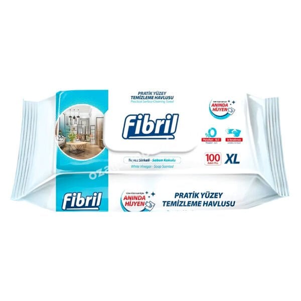 Fibril Yüzey Temizleme Sabun Kokulu 100lü