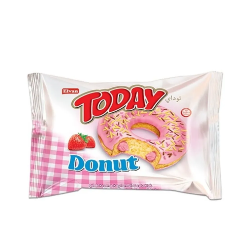 Elvan Today Donut Çilek 35gr