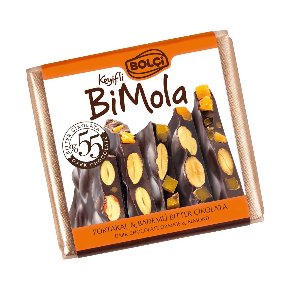 Bolçi Bi Mola Bitter Por. Badem Tb Çikolata 70gr