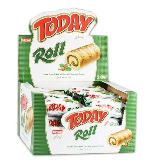 Elvan today Swiss Roll Kek Fındıklı 30gr