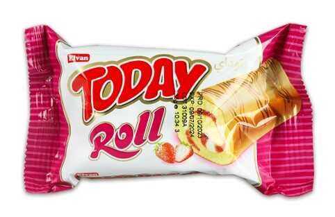 Elvan today Swiss Roll Kek Çilekli 30gr