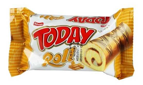 Elvan today Swiss Roll Kek Muzlu 30gr