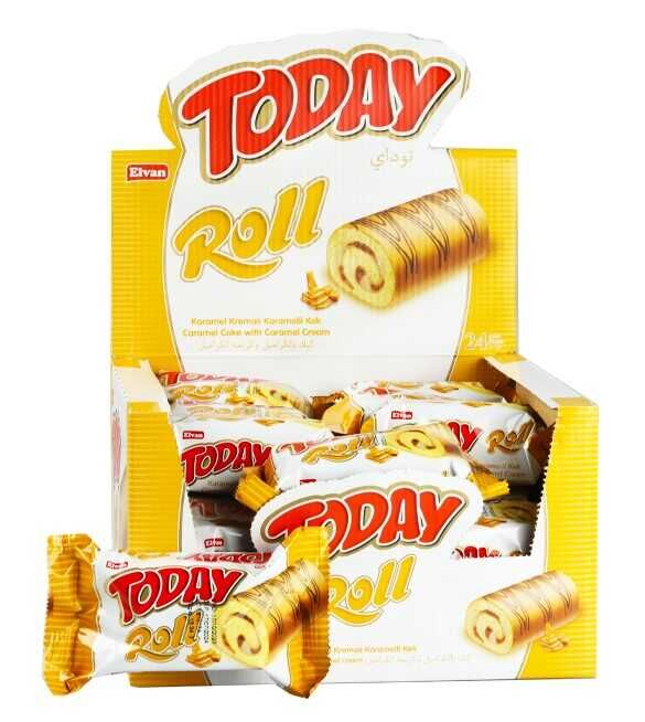 Elvan today Swiss Roll Kek Muzlu 30gr