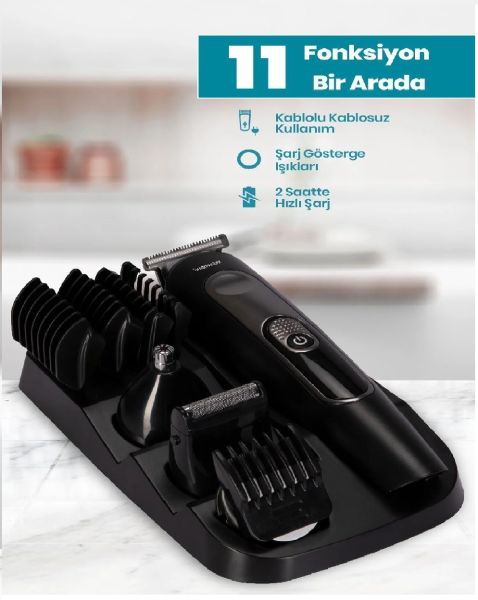 Goldmaster GM-8173 İdol Erkek Bakım Seti