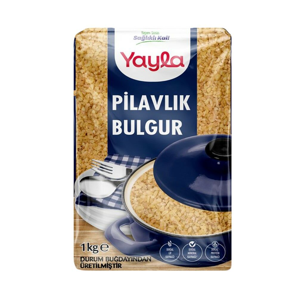 Yayla Siyezli Pilavlık Bulgur 1kg