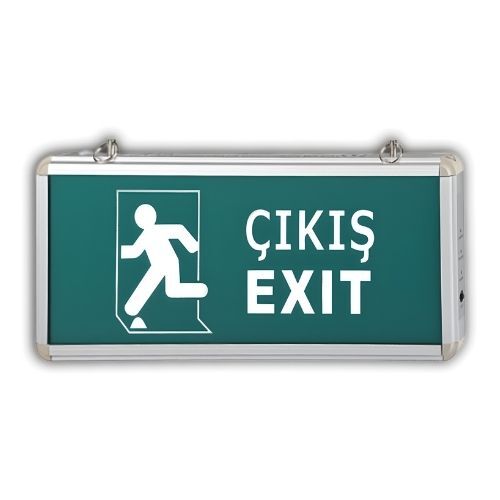 Cata CT-9166 Acil Çıkış Levhası 3 Saat Akülü