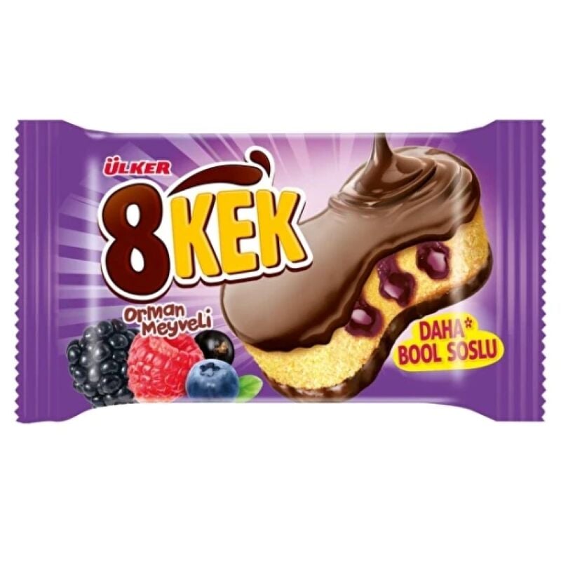 Ülker 8Kek Mini Orman Meyveli 162g