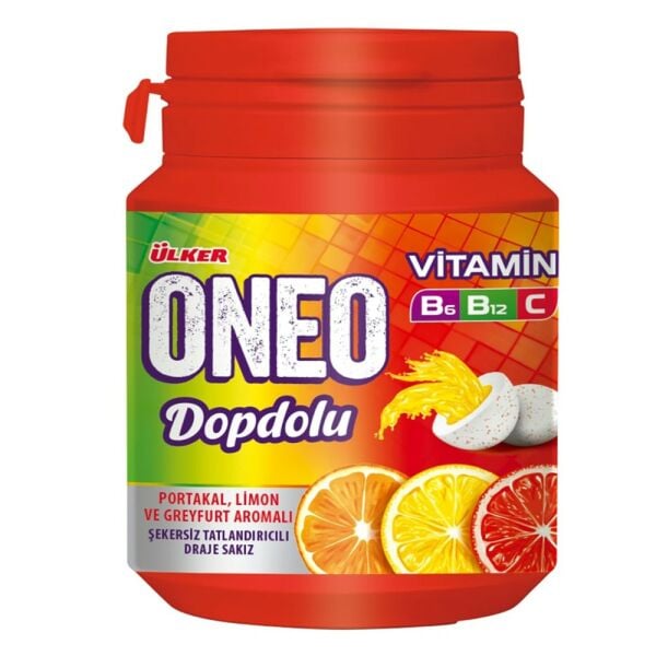 Ülker Oneo Dopdolu Vit.Dra.Şişe Meyve Aro.48gr