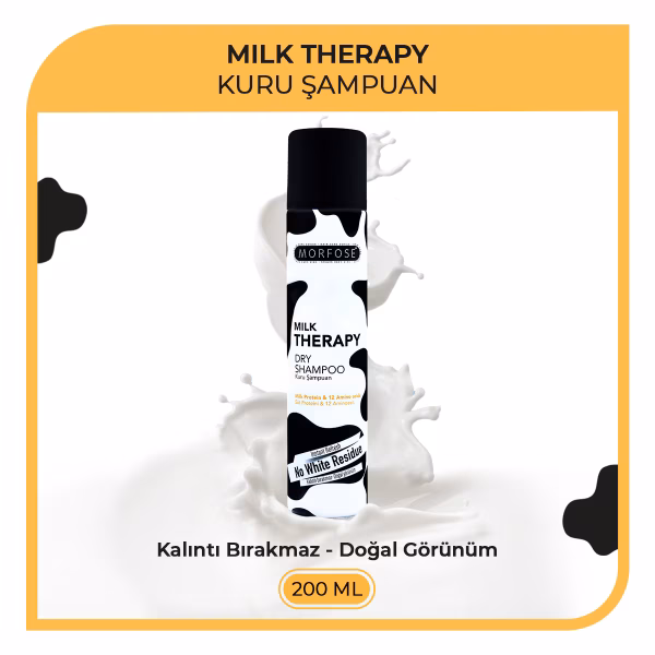 Morfose Kuru Şampuan Milk Therapy 200ml