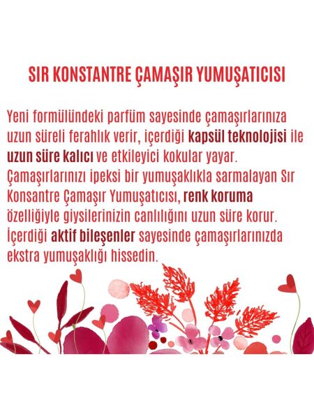 Sır Kons.Yumuşatıcı Vanilya & Misk 1440ml