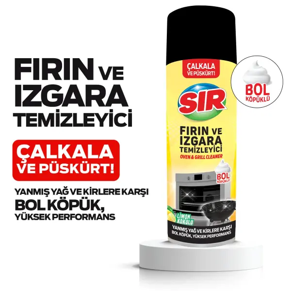 Sır Fırın ve Izgara Temizleyici 500ml