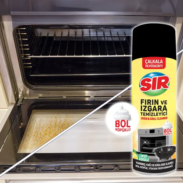 Sır Fırın ve Izgara Temizleyici 500ml